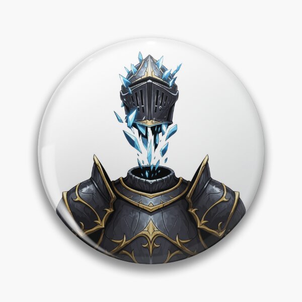 Item preview, Magical Hollow Knight Armor – Shattered Crystal Helmet Fantasy Warrior designed and sold by Dzblack.