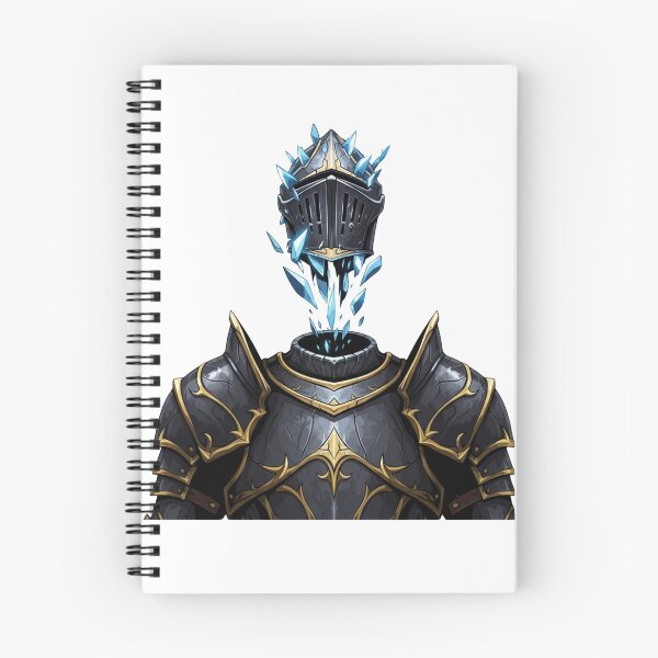 Item preview, Magical Hollow Knight Armor – Shattered Crystal Helmet Fantasy Warrior designed and sold by Dzblack.
