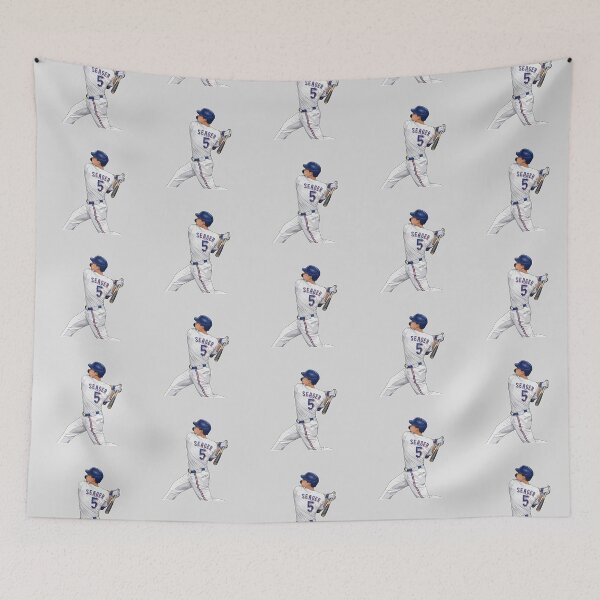 Item preview, Corey Seager #5 Swing Follow Through designed and sold by EndZoneEmporium.
