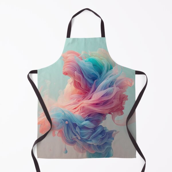 Item preview, Soft Pastel Ethereal Liquid Smoke Abstract Art designed and sold by rainbowgremlin.