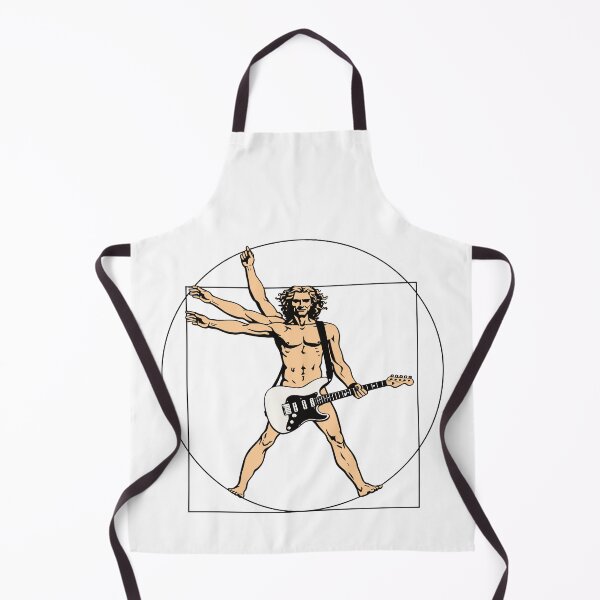 Item preview, Vitruvian Guitarist – Classic Art Meets Rock Music Design designed and sold by TipTop GFX.