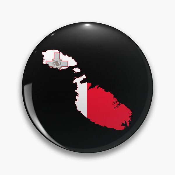 Item preview, Flag Map of Malta designed and sold by DreamBrushy.
