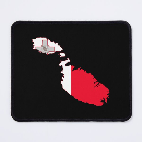 Item preview, Flag Map of Malta designed and sold by DreamBrushy.