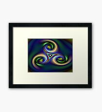 Triskele Framed Print