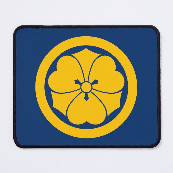 Item preview, Sakai Mon Japanese samurai clan in yellow designed and sold by Digital Homestead.