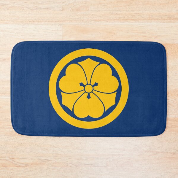 Item preview, Sakai Mon Japanese samurai clan in yellow designed and sold by Digital Homestead.