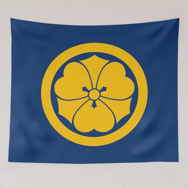 Item preview, Sakai Mon Japanese samurai clan in yellow designed and sold by Digital Homestead.