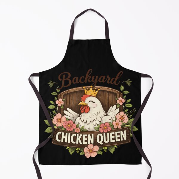 Item preview, Backyard Chicken Queen – Funny Chicken Mom Farm Lover Gift designed and sold by HubCreates.