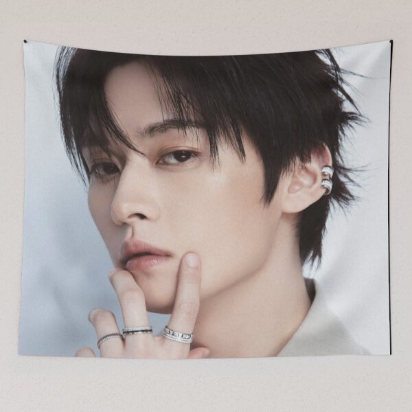 Item preview, Lee Know Minho Stray Kids Stay in our little house skz skzoo han changbin bang chan hyunjin felix seungmin IN kpop 5 star dominate world tour poster designed and sold by Kpop-Noona.