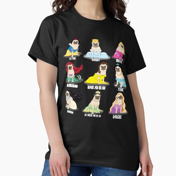 Item preview, Pug Princesses designed and sold by jennisney.