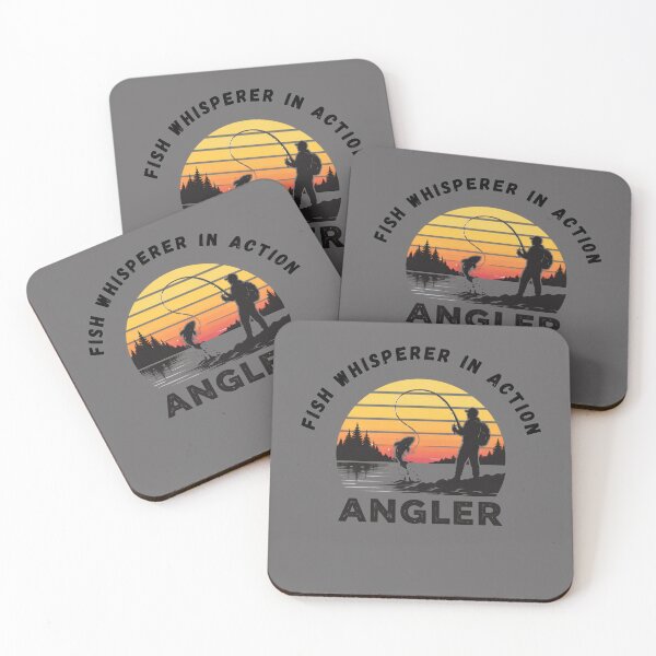 Item preview, Fish Whisperer In Action. My Blood Type? Bait Positive. Funny Gifts For Anglers Tshirt designed and sold by MalwasBasket.