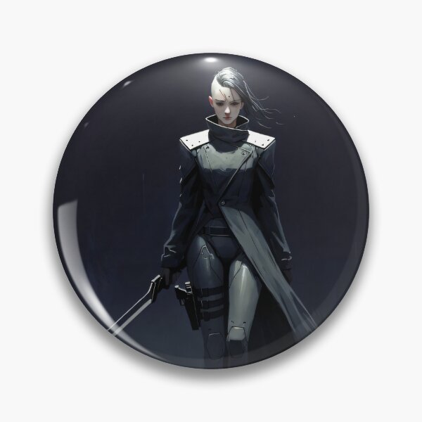 Item preview, Concept Art de Asesina Cyberpunk designed and sold by MiguelTanavon.