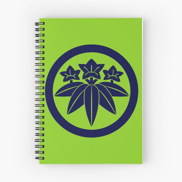 Item preview, Kamakura Minamoto Mon Japanese clan in navy designed and sold by Digital Homestead.