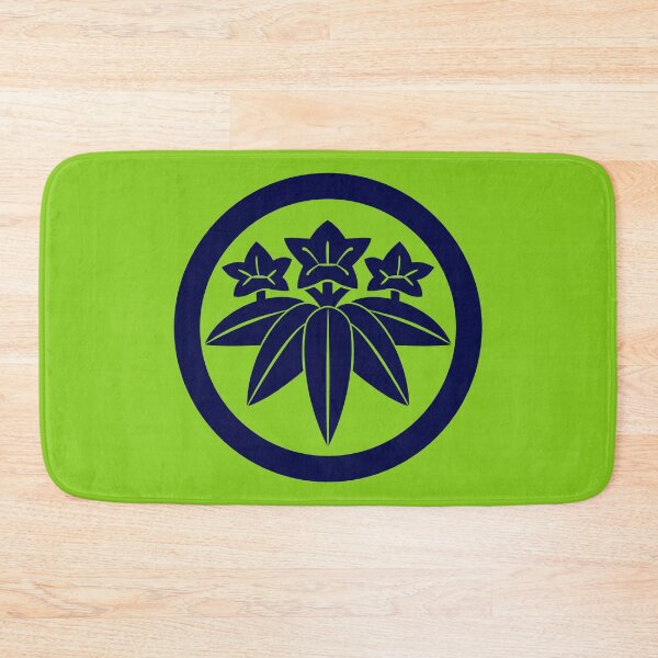 Item preview, Kamakura Minamoto Mon Japanese clan in navy designed and sold by Digital Homestead.