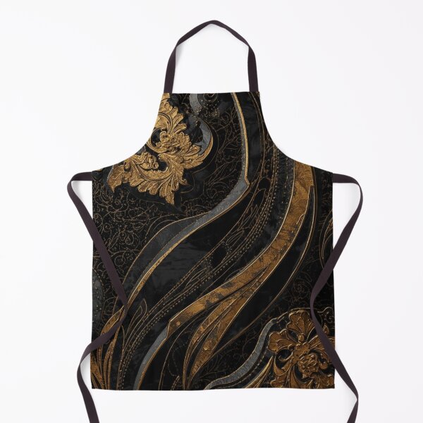 Item preview, Black & Gold Baroque Pattern – Luxury Gothic Home & Phone Accessory Design designed and sold by Goca Shop.