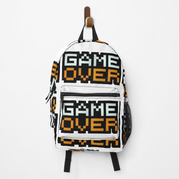 Aperçu de l'œuvre Affiche pixel art GAME OVER - Style arcade rétro 8 bits créée et vendue par DesignArtist.ia.