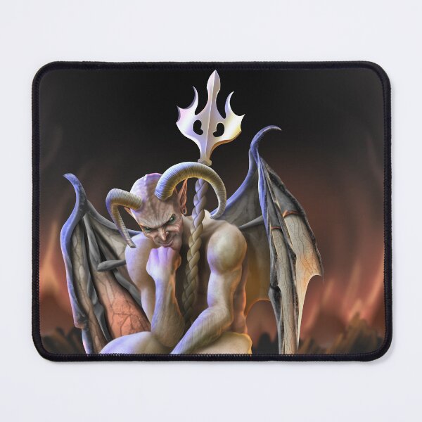 Item preview, Infernal Contemplation – Dark Philosophical Demon Art designed and sold by ruizma.