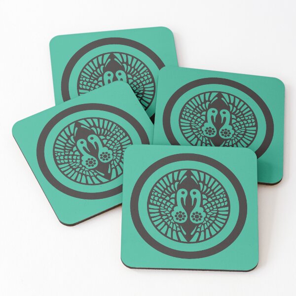 Item preview, Ikko Ikki Mon Japanese clan vintage colors designed and sold by Digital Homestead.