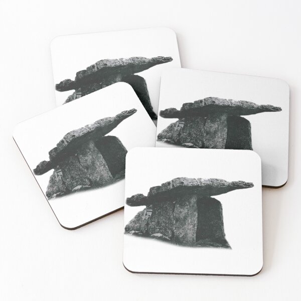 Item preview, Poulnabrone Domen Co. Clare sideview isolated designed and sold by BarryMayfield.