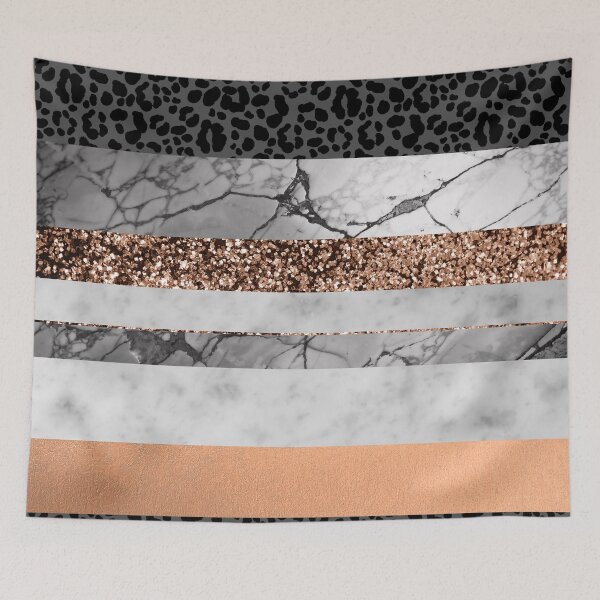 Item preview, Leopard Marble Stripes Glam 3 (Photo of Glitter Only - Not Reflective) designed and sold by Anita's & Bella's Art.
