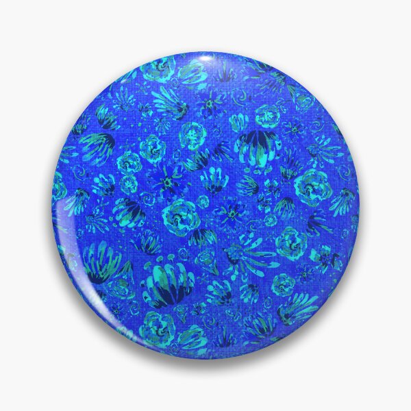 Item preview, Rave Candy Spring Collection 2026: Blacklight neon Blue Flower Party designed and sold by Sunflowerstudio1.