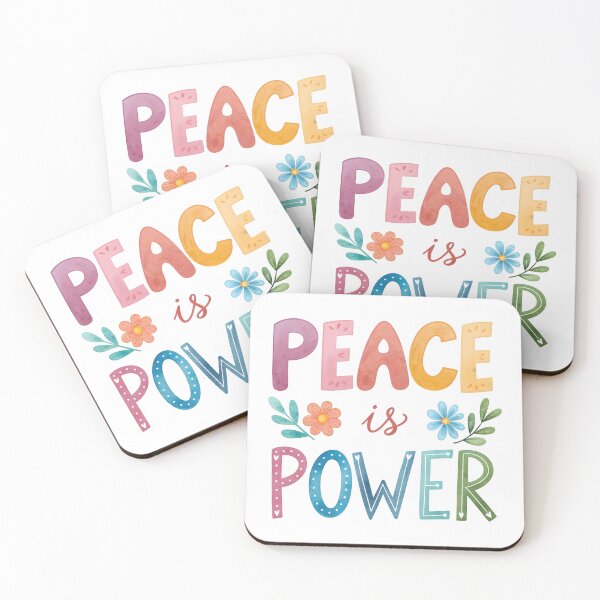 Item preview, Peace is power designed and sold by nimmitrends.