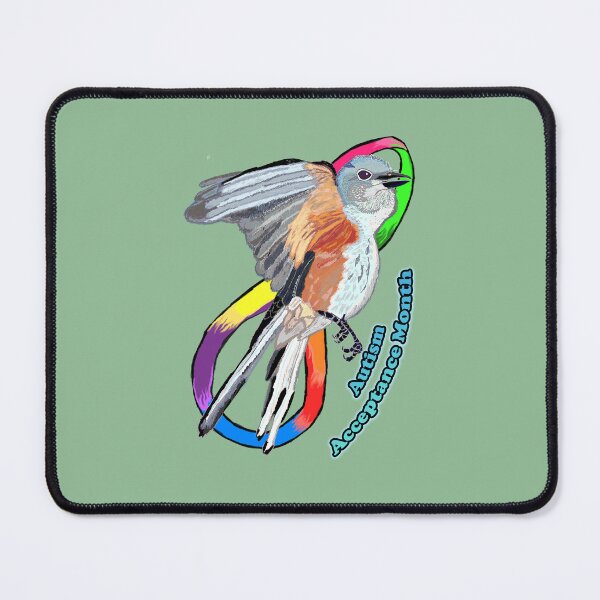Item preview, Autism Acceptance Scissortail Flycatcher 2026 designed and sold by reallypathetic.