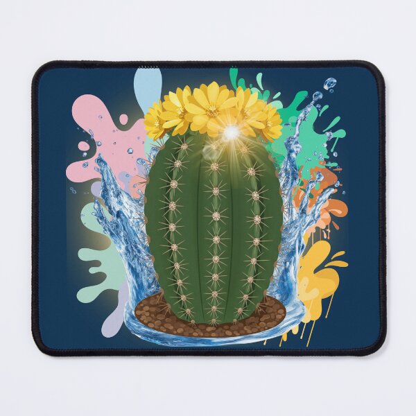 Item preview, Spiritual Sun Energy Botanical – Vibrant Desert Energy Art designed and sold by ChenEngEng.