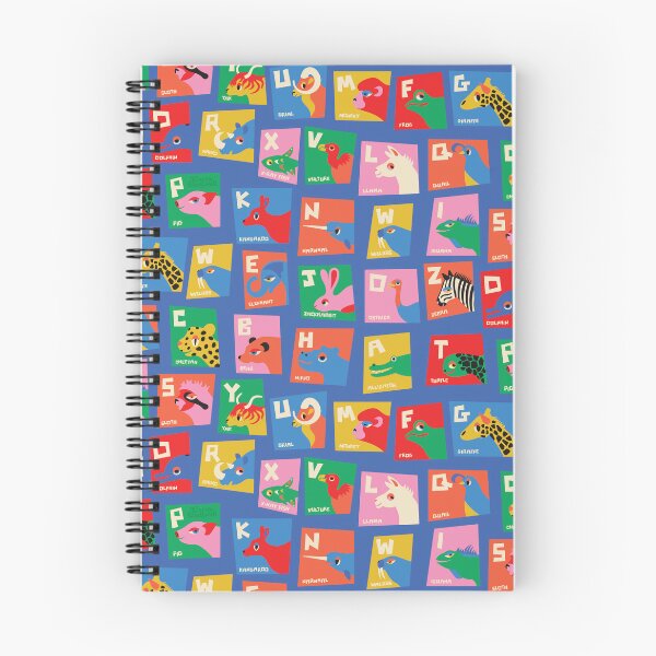Item preview, Colorful Animal Alphabet Pattern | Cute ABC Animals for Kids Nursery, Classroom & Playroom designed and sold by Carrie Cantwell Art.