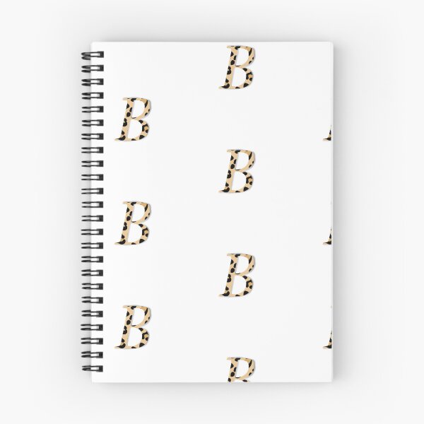 Item preview, Letter B with Leopard Pattern designed and sold by LilasStyle.