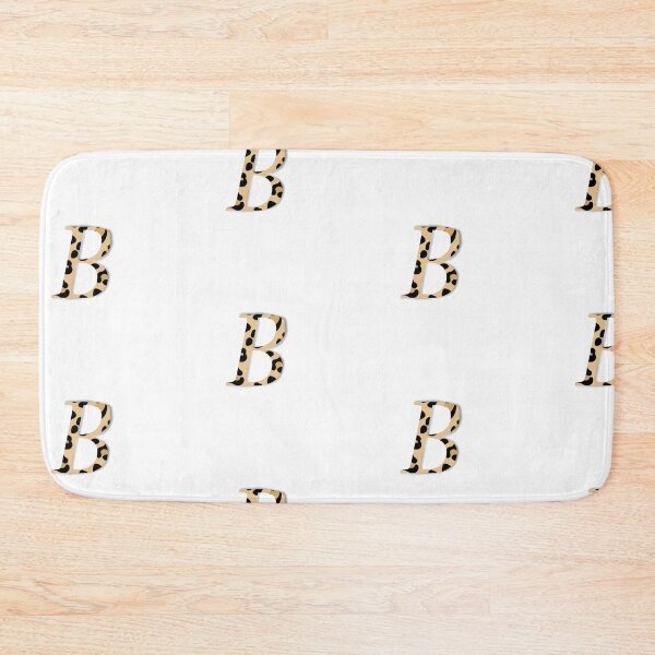 Item preview, Letter B with Leopard Pattern designed and sold by LilasStyle.