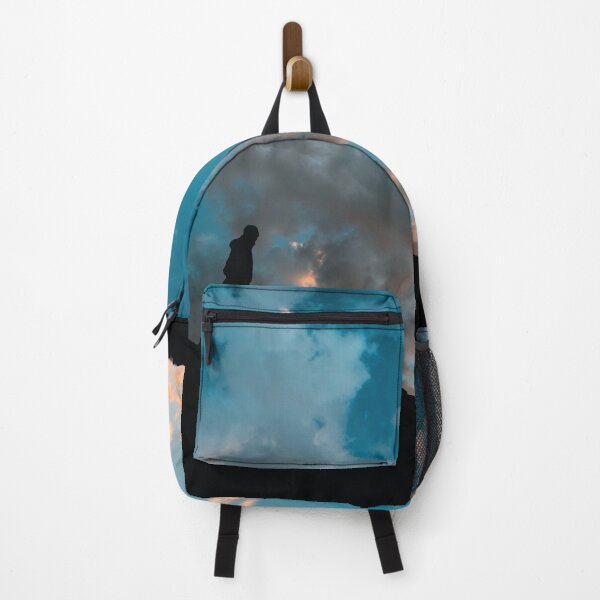 Item preview, Silhouette Walker Under Dramatic Sunset Sky designed and sold by Arturo Daniel Garcia Palomo.