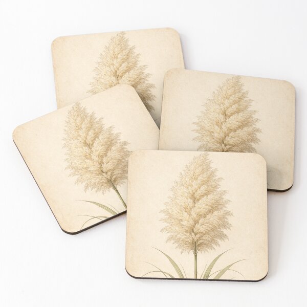 Item preview, Vintage Pampas Grass Botanical Print - Cortaderia Selloana Antique Illustration designed and sold by Darlin8888.