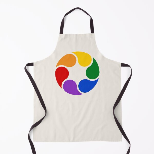 Item preview, Rainbow Unity YinYang Graphic white designed and sold by stereonut.