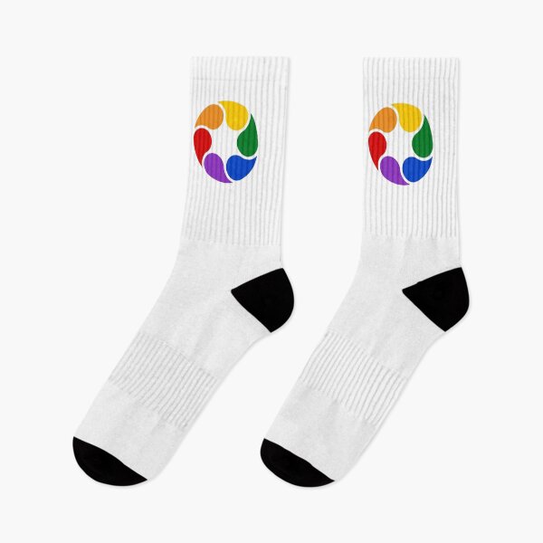 Item preview, Rainbow Unity YinYang Graphic white designed and sold by stereonut.
