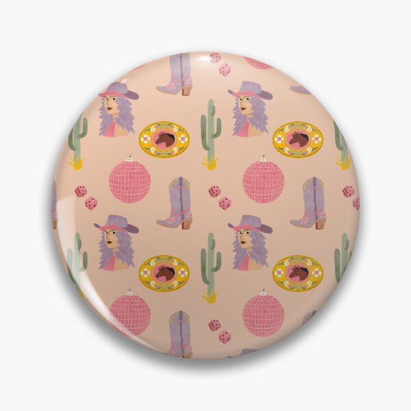 Item preview, Disco Cowgirl Western Pattern | Retro Rodeo Boots, Disco Ball & Cowgirl Aesthetic designed and sold by Carrie Cantwell Art.
