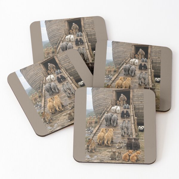 Item preview, Noah's Ark Animal Loading Biblical Scene designed and sold by BROHLine Studio.