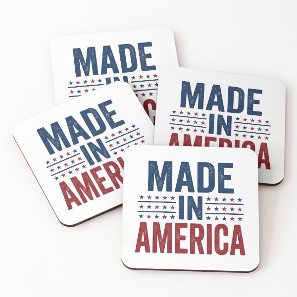 Item preview, Made in America Patriotic Statement – Vintage 4th of July Typography designed and sold by relso.