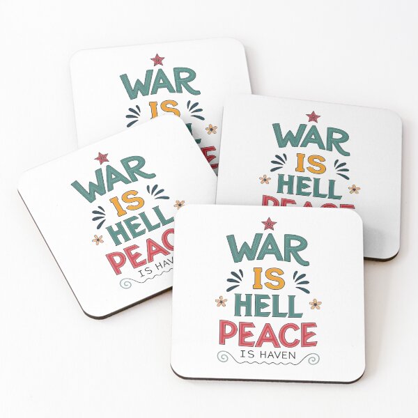 Item preview, War is hell peace is haven designed and sold by nimmitrends.