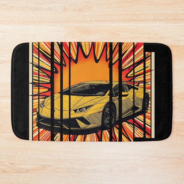 Item preview, Lamborghin Huracá EVO, 60s comic energy Born to Roar 12 designed and sold by Neon G.