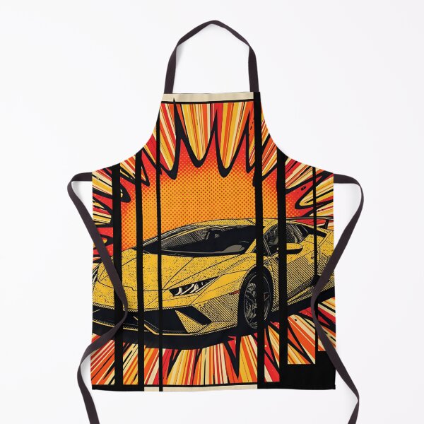 Item preview, Lamborghin Huracá EVO, 60s comic energy Born to Roar 12 designed and sold by Neon G.
