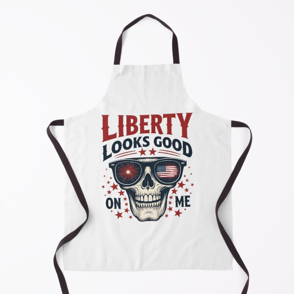Item preview, Liberty Looks Good on Me – Patriotic Sunglasses 4th of July Graphic designed and sold by relso.