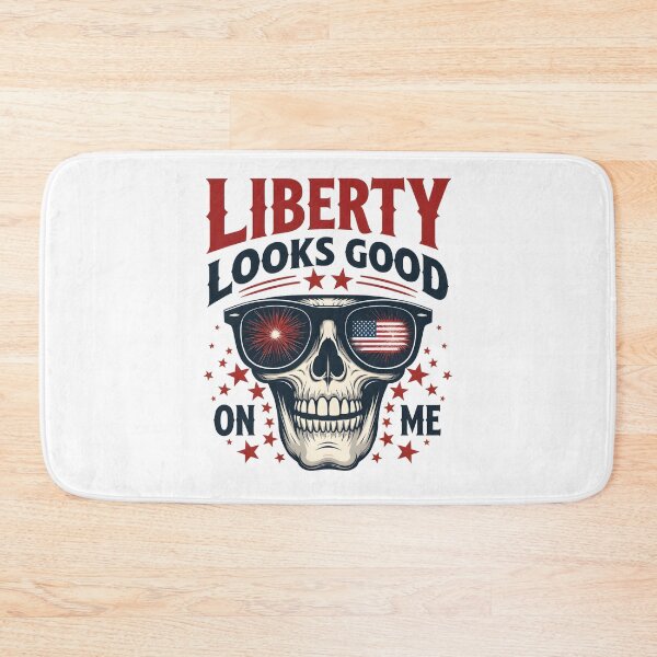 Item preview, Liberty Looks Good on Me – Patriotic Sunglasses 4th of July Graphic designed and sold by relso.