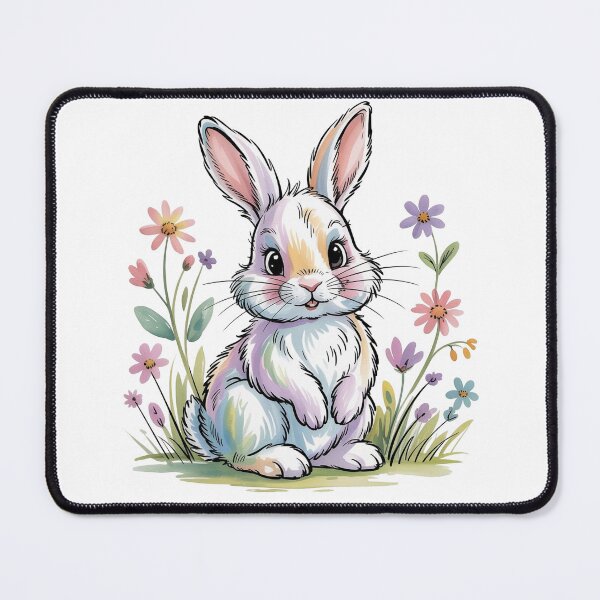 Item preview, Easter Vintage Bunny Pastel Gift Design designed and sold by WikaKowalczyk.