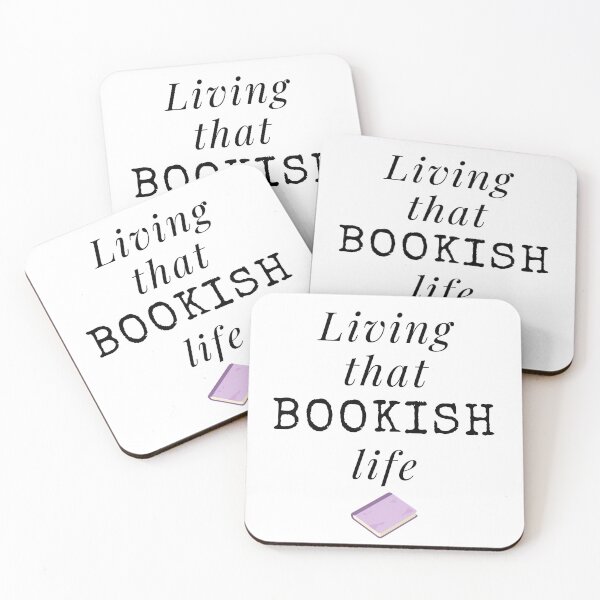 Item preview, Living That Bookish Life Book Lover Gift  designed and sold by ade-datt.