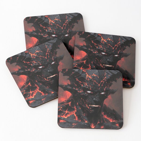 Item preview, Molten Lava Demon Dark Fantasy Concept Art designed and sold by MiguelTanavon.