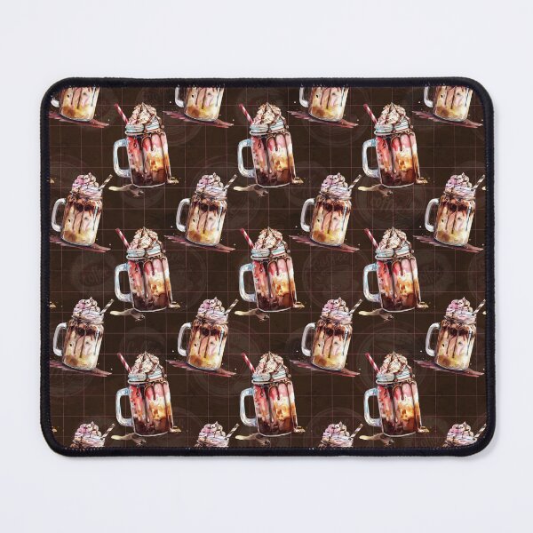 Item preview, Brown and Pink Coffee Pattern designed and sold by LouieVanille.
