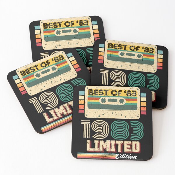 Item preview, Best Of 1983 Limited Edition Retro Cassette Vintage Birthday Gift designed and sold by MixedVibes Co..