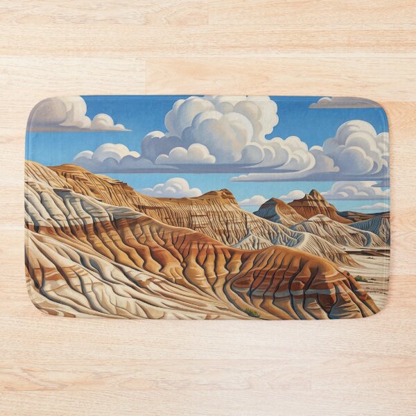 Item preview, Dinosaur Provincial Park Art  Backcountry Hiking  designed and sold by Analog Aura .