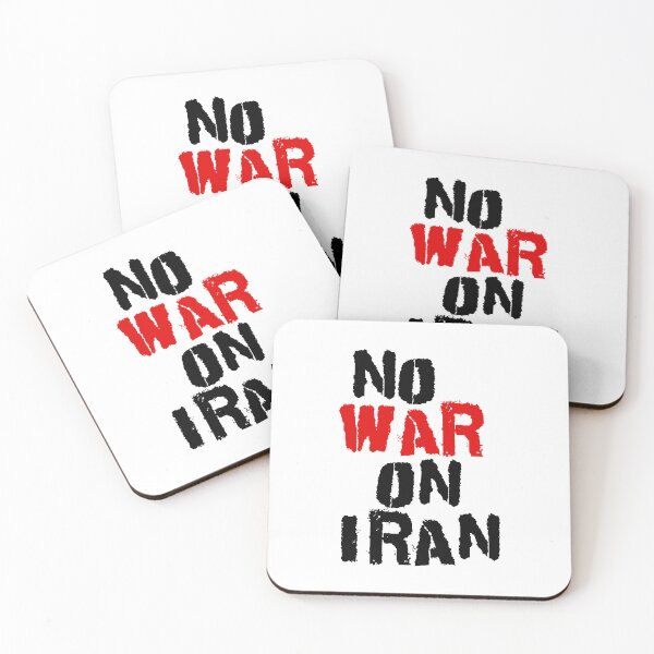 Item preview, NO WAR ON IRAN designed and sold by Thelittlelord.
